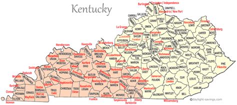 kentucky time zone